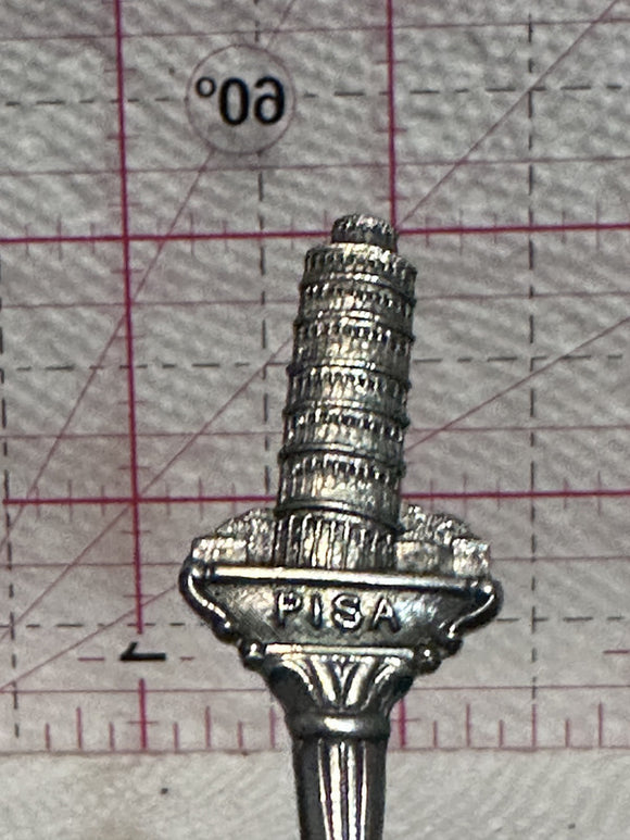 Pisa Leaning Tower Italy  Souvenir Spoon