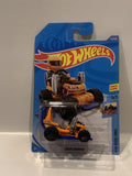 Orange Grass Chomper 5/5 HW Ride Ons 2018 75/250 GHD77 Hot Wheels Long Card