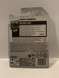 Orange Grass Chomper 5/5 HW Ride Ons 2018 75/250 GHD77 Hot Wheels Long Card
