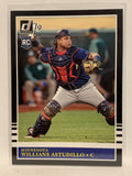 #241 Willians Astudillo Rookie Black Minnesota Twins 2019 Donruss Baseball Card