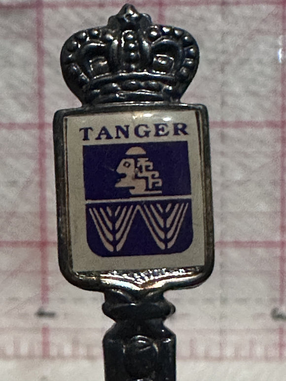 Tanger Morocco Tangier Africa Crest Emblem  Souvenir Spoon