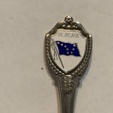 Alaska Flag Collectable Souvenir Spoon BH