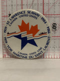 St Lawrence Seaway 1959 1984 Button Pinback