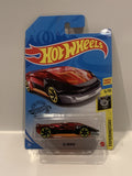 Red el Viento 5/10 Experimotors 2018 GHF36 Hot Wheels Long Card