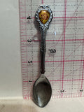 Mother Rose Flower  Souvenir Spoon