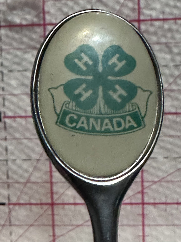 4H Canada Logo  Souvenir Spoon