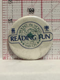 Reading Fun Around the World With CPL Button Pinback
