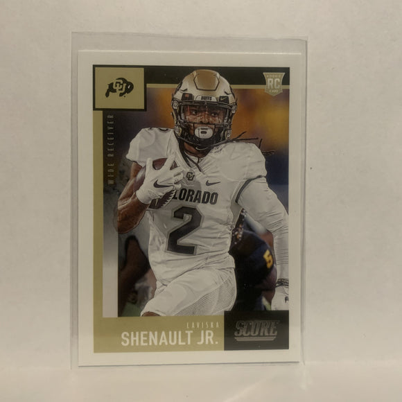 #435 Laviska Shenault Jr Rookie Colorado Buffalos 2020 Score Football Card LP
