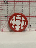 CBC TV Logo Button Pinback