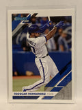 #193 Teoscar Hernandez Toronto Blue Jays 2019 Donruss Baseball Card