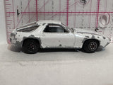 White Hatchback Racer Unbranded Diecast Car