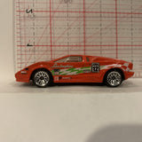 Red Lamborghini Countach ©1997 Hot Wheels Diecast Car GG