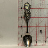 Quesnell BC British Columbia Flag Dogwood Flower Collectable Souvenir Spoon BH