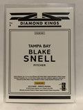#3 Blake Snell Diamond Kings Tampa Bay Rays 2019 Donruss Baseball Card