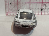 White Hatchback Racer Unbranded Diecast Car