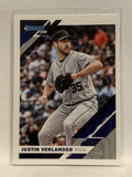 #172 Justin Verlander Houston Astros 2019 Donruss Baseball Card