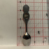 Quesnell BC British Columbia Flag Dogwood Flower Collectable Souvenir Spoon BH