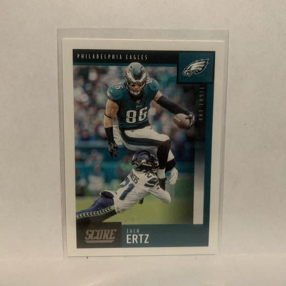 #188 Zach Ertz Philadelphia Eagles 2020 Score Football Card LP