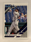 #186 Mike Moustakas Milwaukee Brewers 2019 Donruss Baseball Card