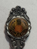 Aloha Hawaii Pineapple Silverplated  Souvenir Spoon