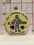 St Lawrence Valley 5 Pin Bowlers Association Button Pinback