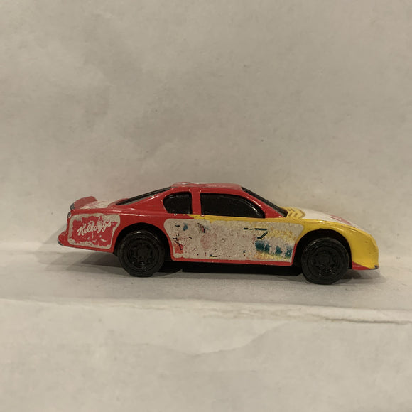 Red Yellow Kelloggs Racer ©2000 Hot Wheels Diecast Car GG