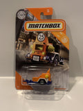 Orange Speed Trapper MBX City 2019 98/100 GKK93 Matchbox  Long Card