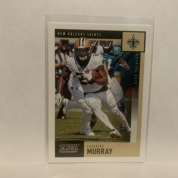 #271 Latavius Murray New Orleans Saints 2020 Score Football Card LQ