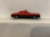 Red #101 Fire Dept Racer Unbranded Loose Diecast Car