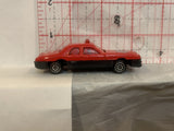 Red #101 Fire Dept Racer Unbranded Loose Diecast Car