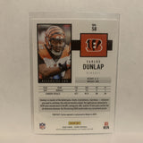 #58 Carlos Dunlop Cincinnati Bengals 2020 Score Football Card LQ