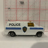 White Police Van Unbranded AM