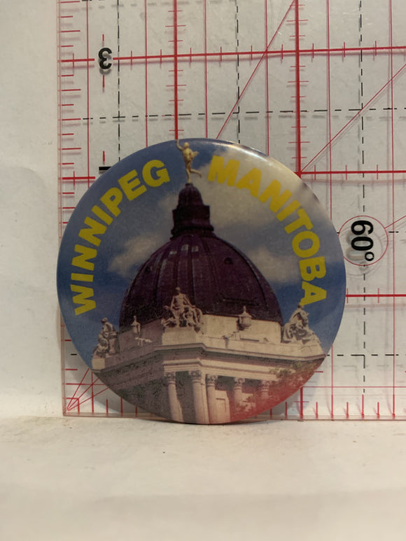 Winnipeg Manitoba Button Pinback