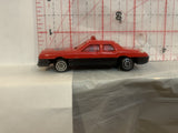 Red #101 Fire Dept Racer Unbranded Loose Diecast Car