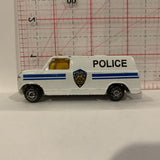 White Police Van Unbranded AM
