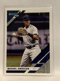 #129 Miguel Andujar New York Yankees 2019 Donruss Baseball Card
