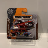 Red '70 Datsun 510 Rally 15/20 MBX Off Road 2017 108/125 FHK33 Matchbox  Short Card