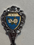 Radium Hot Springs BC Dogwood Flower  Souvenir Spoon