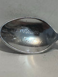 Radium Hot Springs BC Dogwood Flower  Souvenir Spoon