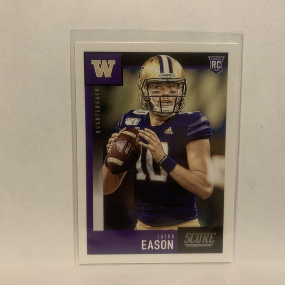 #354 Jacob Eason Rookie Washington 2020 Score Football Card LQ