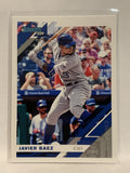 #165 Javier Baez Chicago Cubs 2019 Donruss Baseball Card