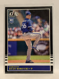 #227 Ryan Borucki Rookie Black Toronto Blue Jays 2019 Donruss Baseball Card