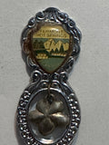 Fairmont Hot Springs BC Dogwood Flower  Souvenir Spoon