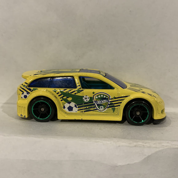 Yellow Soccer Audacious ©2002 Hot Wheels AM