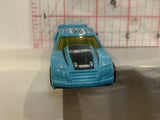 Blue Circle Trucker 2010 Hot Wheels Loose Diecast Car