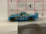 Blue Circle Trucker 2010 Hot Wheels Loose Diecast Car