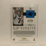 #260 Kyle Allen Carolina Panthers 2020 Score Football Card LQ