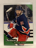#162 Rick Nash New York Rangers 2017-18 Parkhurst Hockey Card