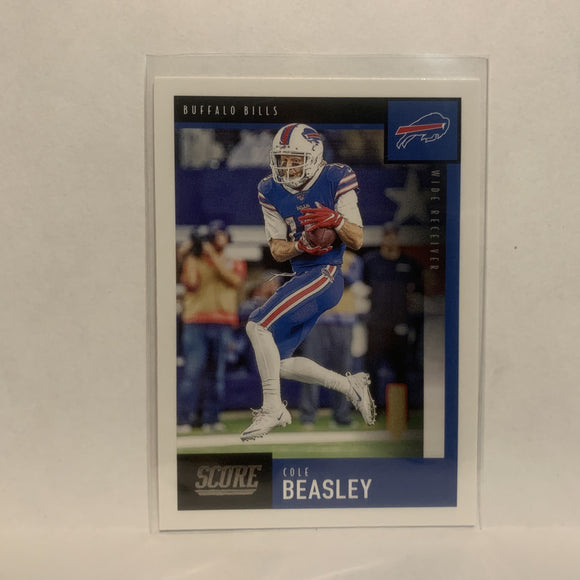 #2 Cole Beasley Buffalo Bills 2020 Score Football Card LQ