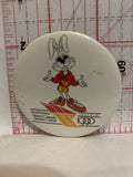 Winnipeg July Western Canada Summer Games 1990 Mascot Button Pinback